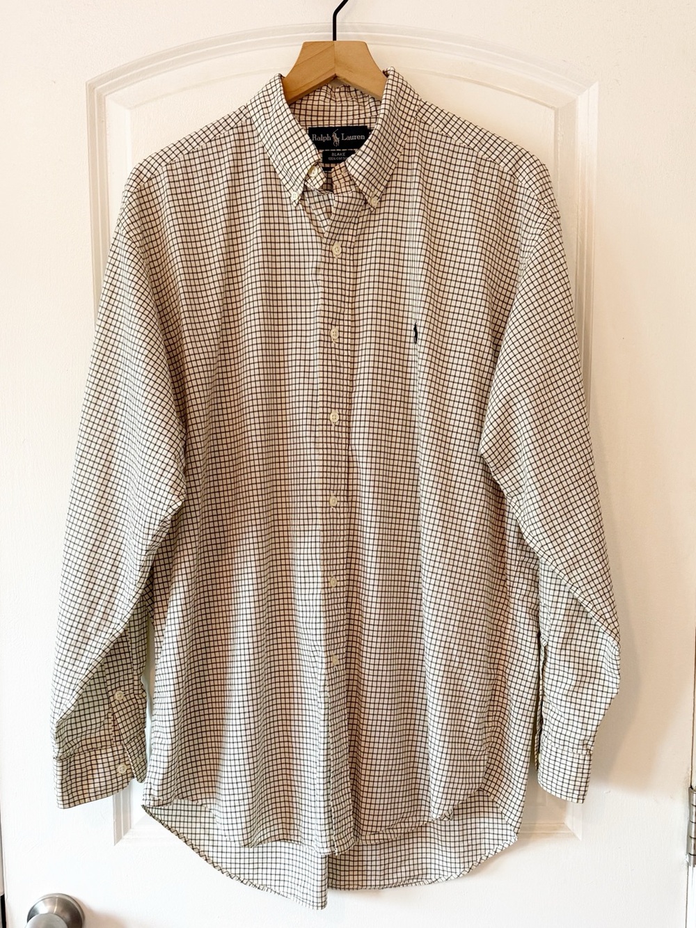 Ralph Lauren Men’s Blake Plaid Button Down Shirt Large